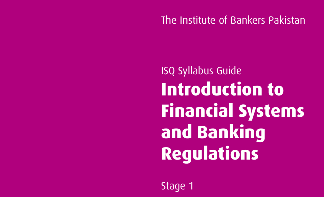 introduction to financial systems and banking regulations
